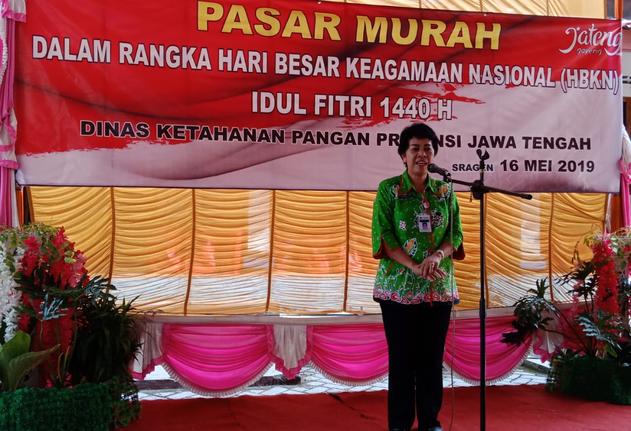 Pasar Murah Sragen 16 Mei 2019 - Dishanpan Prov Jateng